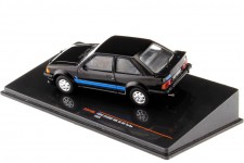 FORD Escort MK III RS Turbo 1984 Black - Ixo Scale 1:43 (CLC419N)