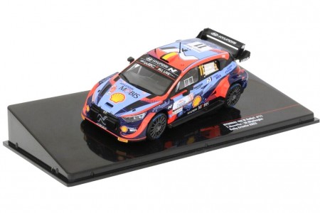 HYUNDAI i20 Rally Croatia 2022 T. Neuville / M. Wydaeghe - Ixo Escala 1:43 (RAM851)