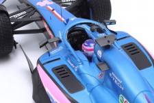 ALPINE A522 GP Monaco 2022 Fernando Alonso - Spark Scale 1:18 (18s750)