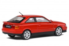 AUDI S2 Coupe 1992 Red - Solido Scale 1:43 (S4312201)