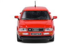 AUDI S2 Coupe 1992 Red - Solido Scale 1:43 (S4312201)