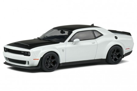 DODGE Challenger SRT Demon V8 6.2L 2018 White - Solido Escala 1:43 (S4310303)