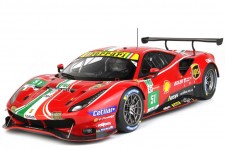 FERRARI 488 GTE Ganador 24h LeMans LMGTE Pro 2021 Calado / Guidi / Ledogar - BBR Scale 1:18 (P18213A)