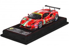 FERRARI 488 GTE Ganador LMGTE Pro 24h LeMans 2021 Calado / Pier Guidi / Ledogar - BBR Escala 1:43 (BBRC266A)