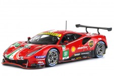 FERRARI 488 GTE Ganador LMGTE Pro 24h LeMans 2021 Calado / Pier Guidi / Ledogar - BBR Escala 1:43 (BBRC266A)
