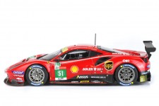 FERRARI 488 GTE Ganador LMGTE Pro 24h LeMans 2021 Calado / Pier Guidi / Ledogar - BBR Escala 1:43 (BBRC266A)