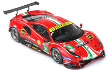 FERRARI 488 GTE Ganador LMGTE Pro 24h LeMans 2021 Calado / Pier Guidi / Ledogar - BBR Escala 1:43 (BBRC266A)