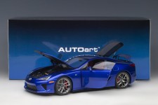 LEXUS LFA Coupe 2012 Pearl Blue - AutoArt Scale 1:18 (78858)