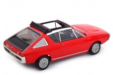 RENAULT 17 Gordini Cabriolet 1975 Red - Norev Scale 1:18 (185371)