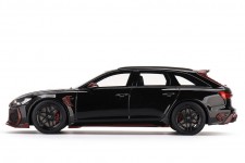 AUDI A6 RS6 ABT Avant C8 2021 Black - Top Speed Scale 1:18 (TS0445)