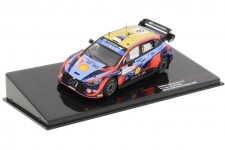 HYUNDAI i20 Ganador Rally Sardinia 2022 O. Tanak / M. Jarveoja - Ixo Escala 1:43 (RAM853)