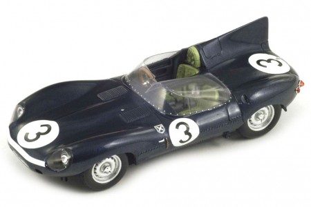 JAGUAR D-Type Winner 24h LeMans 1957 I. Bueb / R. Flockhart - Spark Scale 1:43 (43LM57)