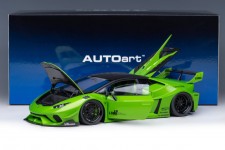 LAMBORGHINI Huracan GT Liberty Walk LB Silhouette 2019 Pearl Green - AutoArt Scale 1:18 (79128)