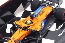 McLaren MCL35M Pole Position GP Russia 2021 Lando Norris - Minichamps Scale 1:43 (537215904)