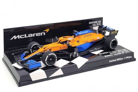 McLaren MCL35M Winner GP Italia 2021 D. Ricciardo - Minichamps Scale 1:43 (537215803)