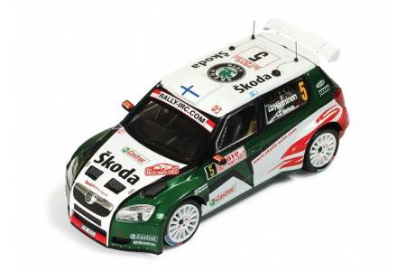 SKODA Fabia S2000 - No.5 - 2nd Rally Monte Carlo 2010 - J. Hanninen / M. Markkula