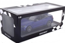BMW M4 Cabriolet (G83) 2021 Blue Metallic - Minichamps Escala 1:18 (155021030)