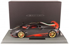 PAGANI Imola 2020 Carbon Fibre Black - BBR Escala 1:18 (P18192B)