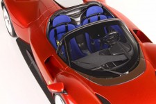 FERRARI DAYTONA SP3 Icona Series 2022 Metallic Red Magma - BBR Escala 1:18 (P18214A)