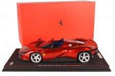 FERRARI DAYTONA SP3 Icona Series 2022 Metallic Red Magma - BBR Escala 1:18 (P18214A)