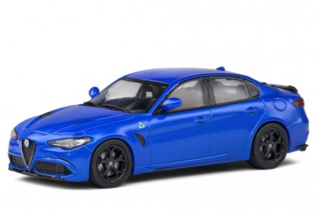 ALFA ROMEO Giulia Quadrifoglio 2019 Blue - Solido Scale 1:43 (S4313104)