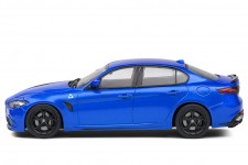 ALFA ROMEO Giulia Quadrifoglio 2019 Blue - Solido Scale 1:43 (S4313104)