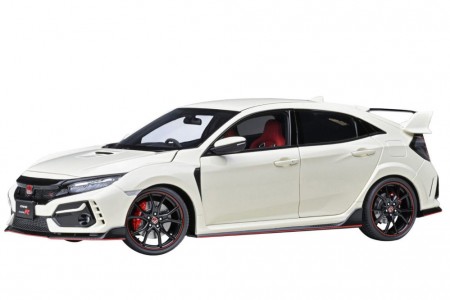 HONDA Civic Type R (FK8) 2021 Championship White - AutoArt Scale 1:43 (73220)