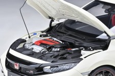 HONDA Civic Type R (FK8) 2021 Championship White - AutoArt Scale 1:43 (73220)