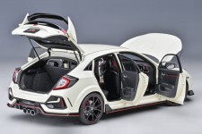 HONDA Civic Type R (FK8) 2021 Championship White - AutoArt Scale 1:43 (73220)