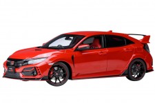 HONDA Civic Type R (FK8) 2021 Red - AutoArt Escala 1:18 (73223)