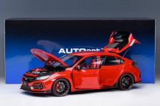 HONDA Civic Type R (FK8) 2021 Red - AutoArt Escala 1:18 (73223)