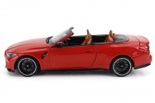 BMW M4 Cabriolet 2020 Red Metallic - Minichamps Scale 1:18 (110021030)