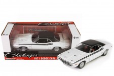 DODGE CHALLENGER R/T 1971 White - Greenlight Escala 1:18 (13668)