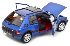 PEUGEOT 205 1.9 GTi 1992 Miami Blue - Norev Escala 1:18 (184844)