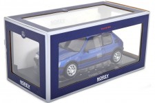 PEUGEOT 205 1.9 GTi 1992 Miami Blue - Norev Escala 1:18 (184844)