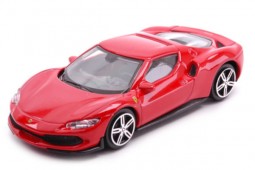 FERRARI 296 GTB Hybrid 830HP V6 2021 Red - Bburago Escala 1:43 (36055R)