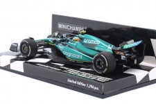 ASTON MARTIN AMR23 3rd GP Bahrain 2023 Fernando Alonso - Minichamps Scale 1:43 (417230114)