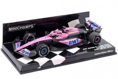ALPINE A523 GP Bahrain 2023 Esteban Ocon - Minichamps Escala 1:43 (417230131)