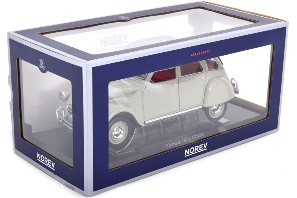 Toy vehicle alloy 1:18 Norev Citroen 2CV 1966 diecast vintage car