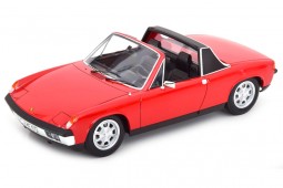 VW-PORSCHE 914 1.7 1972 Red - Norev Escala 1:18 (187690)