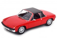 VW-PORSCHE 914 1.7 1972 Red - Norev Scale 1:18 (187690)