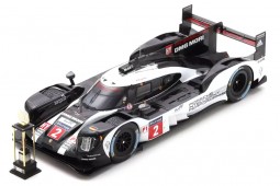 PORSCHE 919 Hybrid Winner 24h LeMans 2016 Dumas / Neel / Lieb - With Showcase - Spark Scale 1:18 (18LM16)