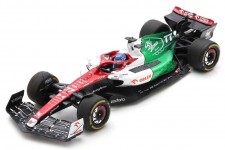 ALFA ROMEO C42 Ferrari GP Azerbaijan 2022 V. Bottas - With Showcase - Spark Scale 1:18 (18s768)