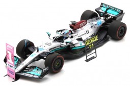 MERCEDES AMG W13 Ganador GP Brazil 2022 George Russell - Spark Escala 1:18 (18s777)