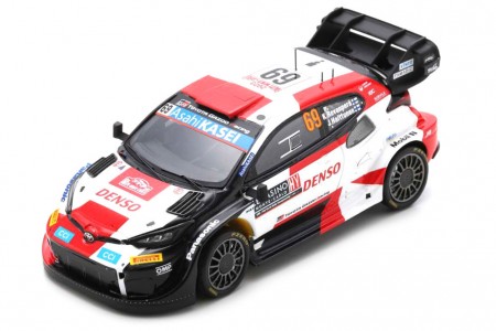 TOYOTA GR Yaris 2nd Rally Monte Carlo 2023 K. Rovanpera / J. Halttunen - Spark Scale 1:43 (s6720)