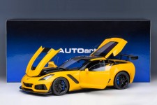 Chevrolet CORVETTE C7 ZR1 2019 Racing Yellow - AutoArt Scale 1:18 (71278)