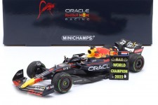 RED BULL RB18 Campeon del Mundo Ganador GP Japan 2022 Max Verstappen - Minichamps Escala 1:18 (110221801)