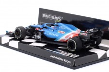ALPINE A521 Winner Hungarian GP 2021 Esteban Ocon - Minichamps Scale 1:43 (417211231)