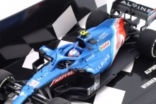 ALPINE A521 Ganador GP Hungria 2021 Esteban Ocon - Minichamps Escala 1:43 (417211231)