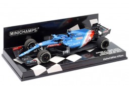 ALPINE A521 4th GP Hungria 2021 Fernando Alonso - Minichamps Escala 1:43 (417211214)